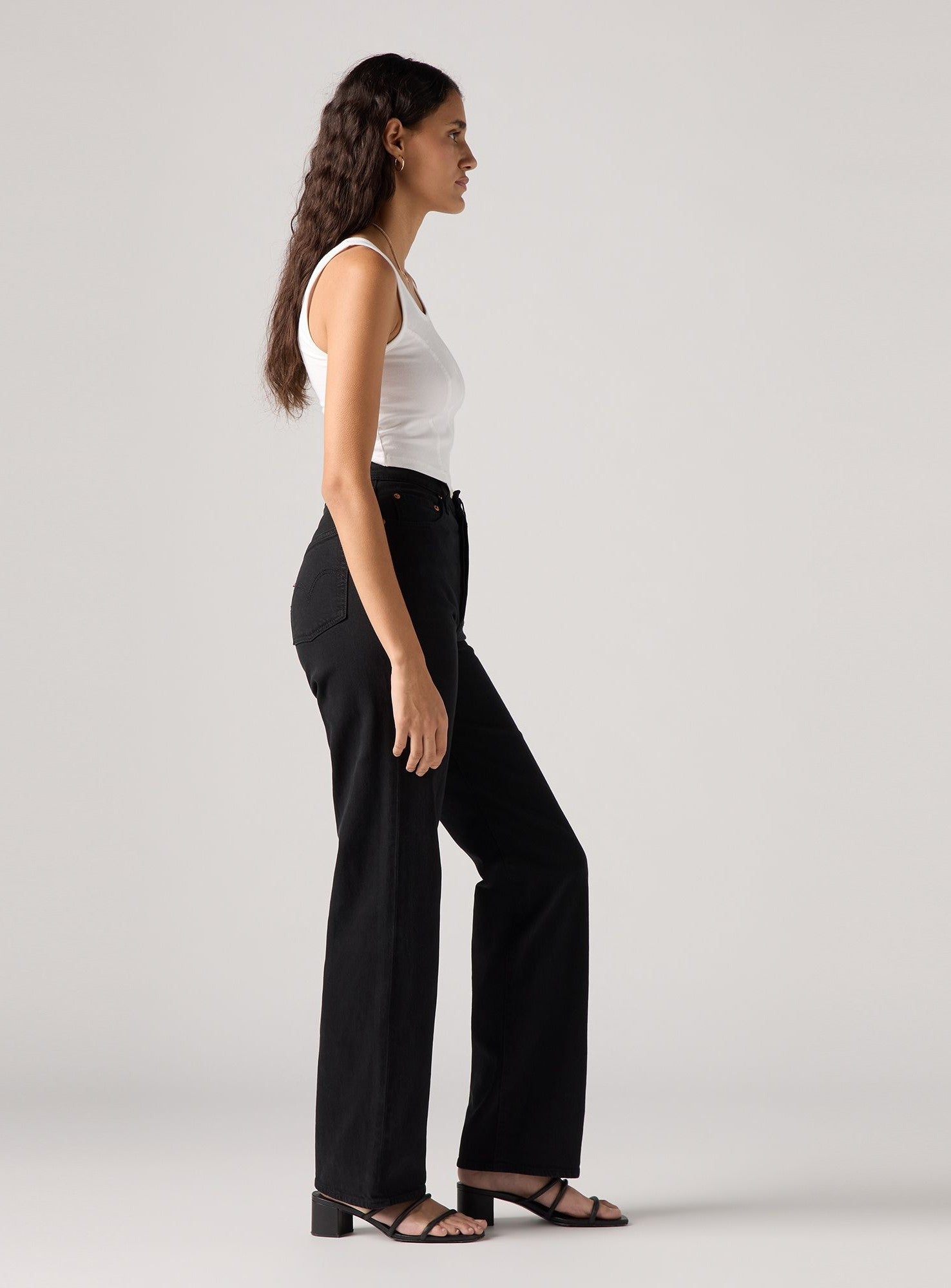 levi's®ribcage-full-length-jeans---black-straight-fit