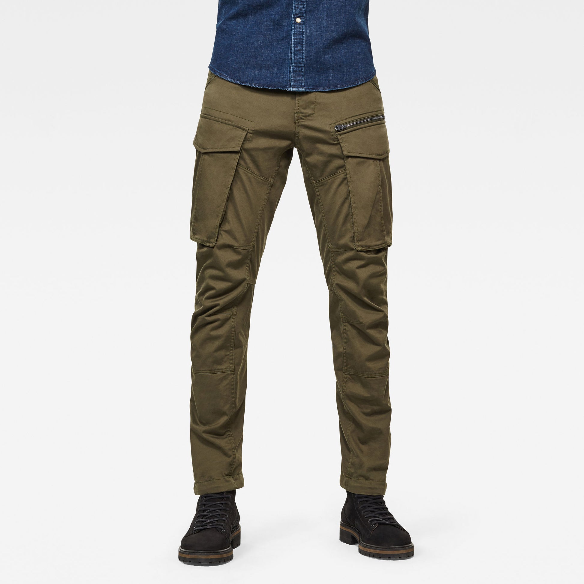 rovic-zip-3d-regular-tapered-6059-dk-bronze-green-