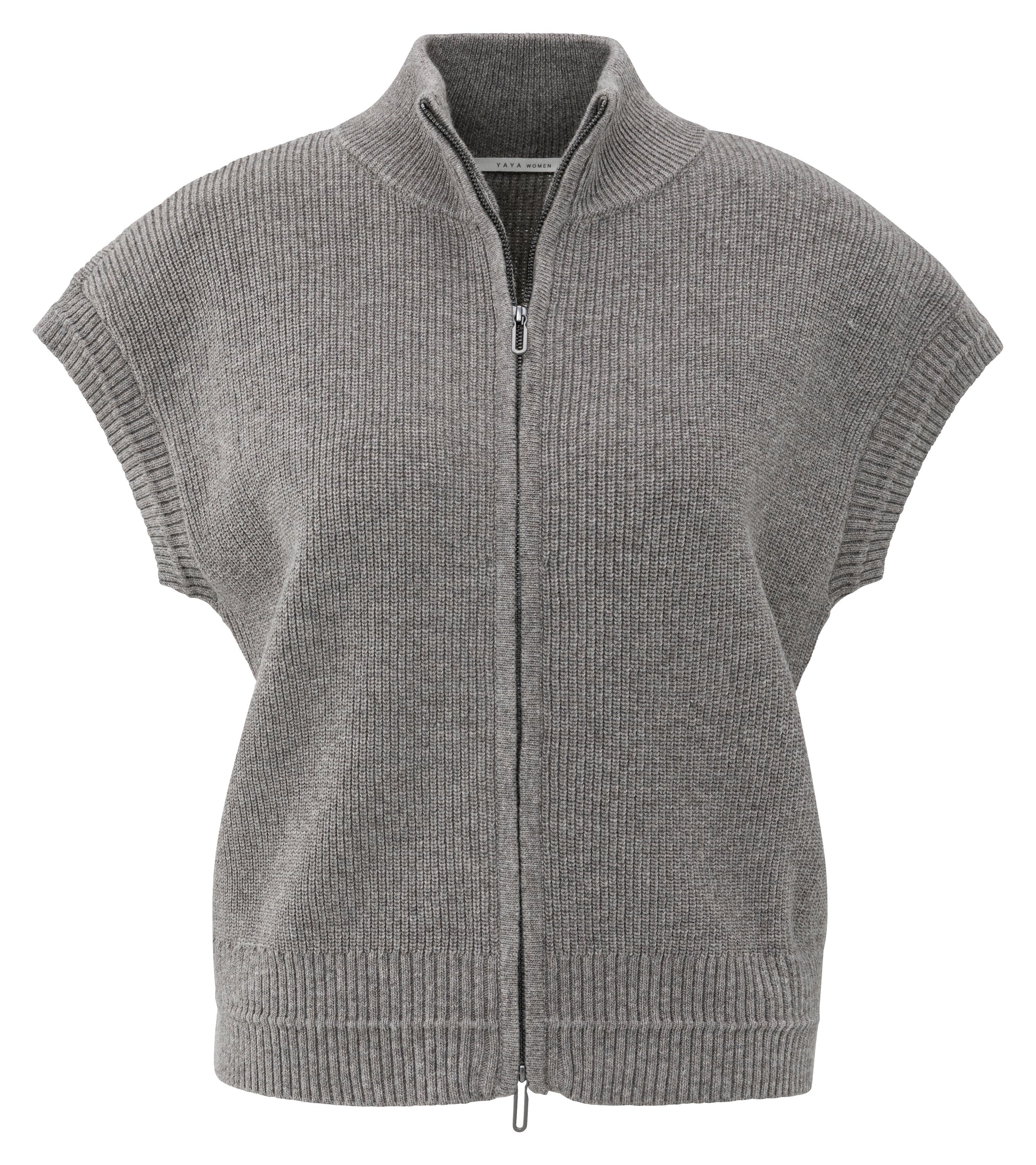 yaya-ärmelloser-cardigan-